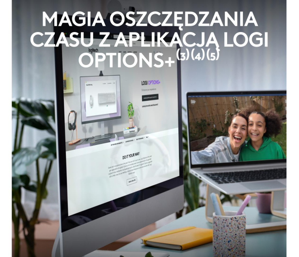LOGITECH MK950 biały 920-012491 - 1233178 - zdjęcie 9